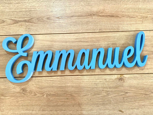 Nombre personalizado madera para habitación bebe - Felt Craft RD