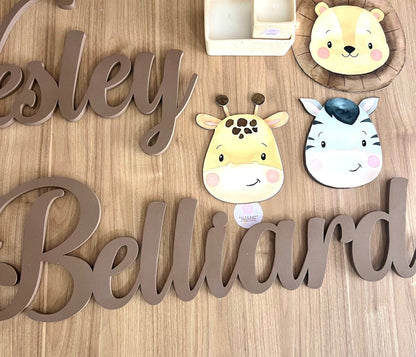 Nombres madera personalizado - Felt Craft RD