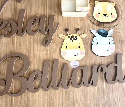 Nombres madera personalizado - Felt Craft RD