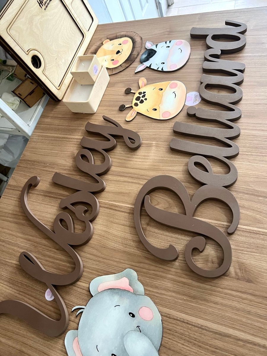Nombres madera personalizado - Felt Craft RD