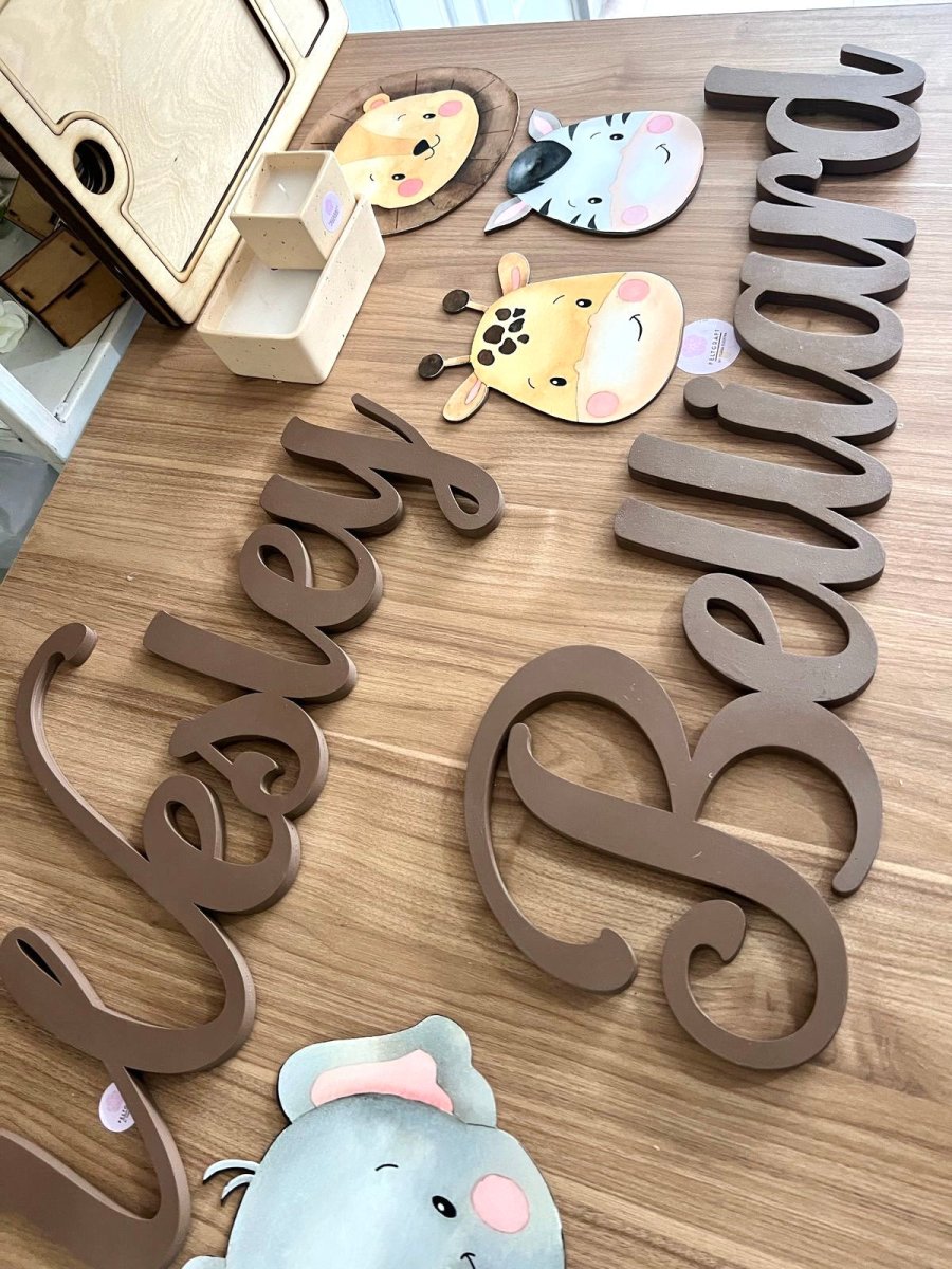 Nombres madera personalizado - Felt Craft RD