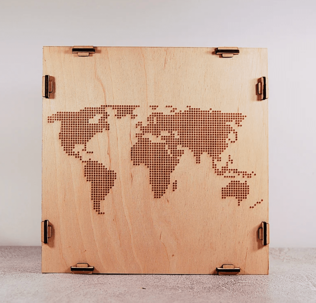 Piggy bank wooden - Felt Craft RD