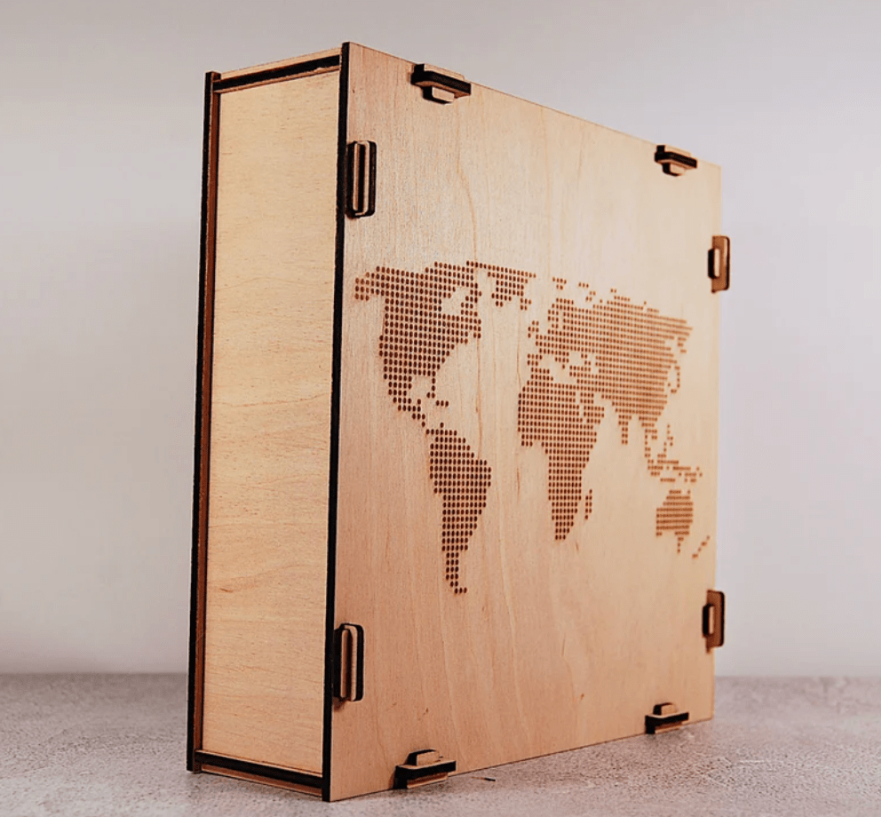 Piggy bank wooden - Felt Craft RD