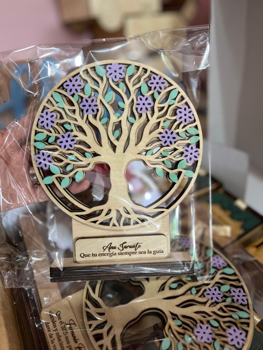 Pisa papel arbol de la vida personalizado - Felt Craft RD