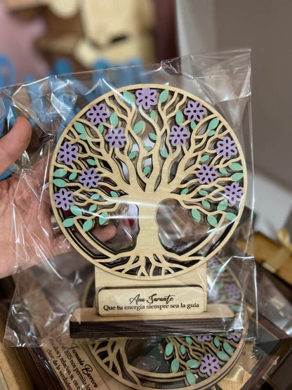 Pisa papel arbol de la vida personalizado - Felt Craft RD