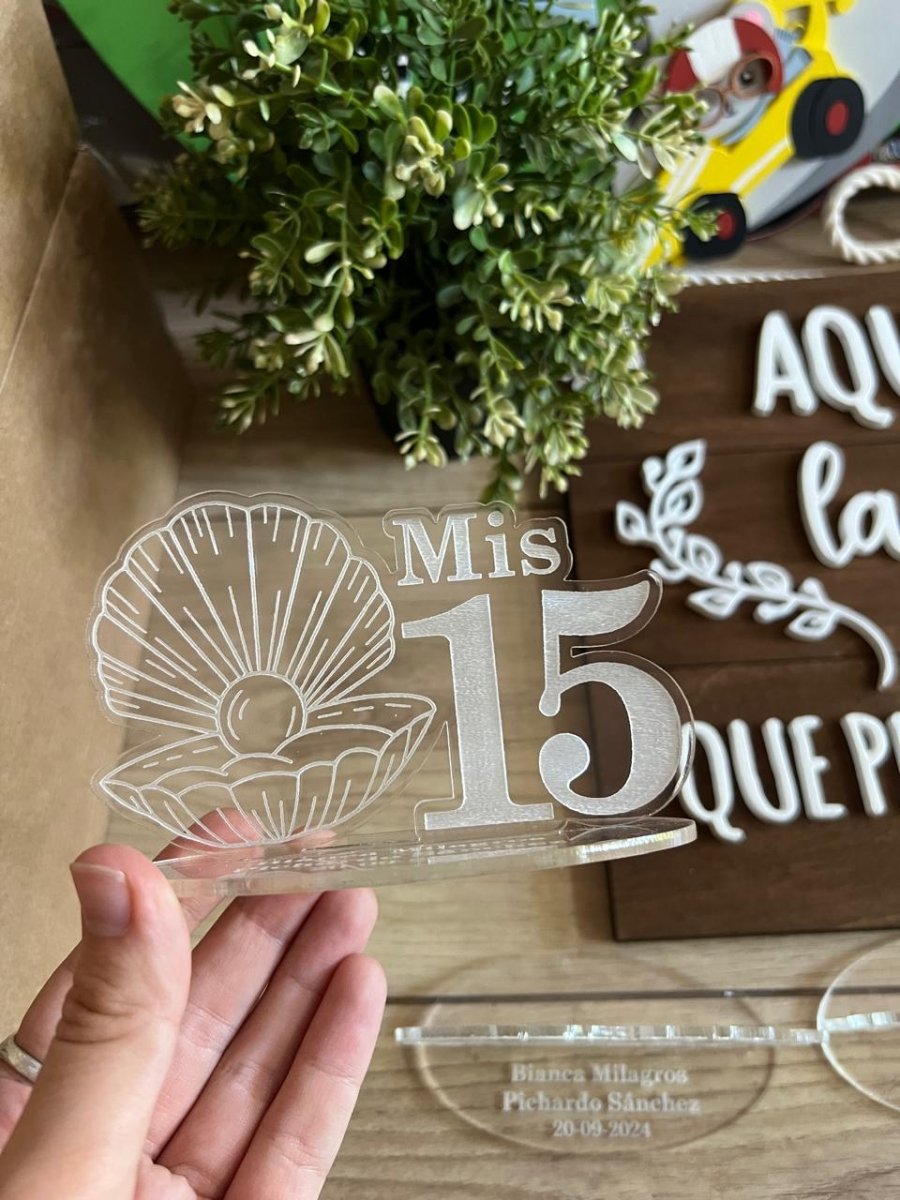 Pisa papel Cumpleaños en acrilico - Felt Craft RD