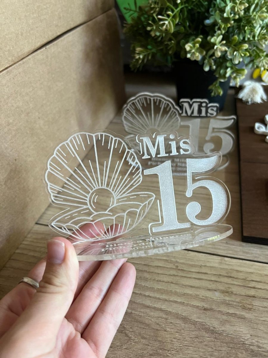 Pisa papel Cumpleaños en acrilico - Felt Craft RD