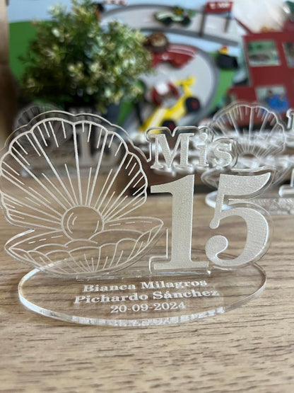 Pisa papel Cumpleaños en acrilico - Felt Craft RD