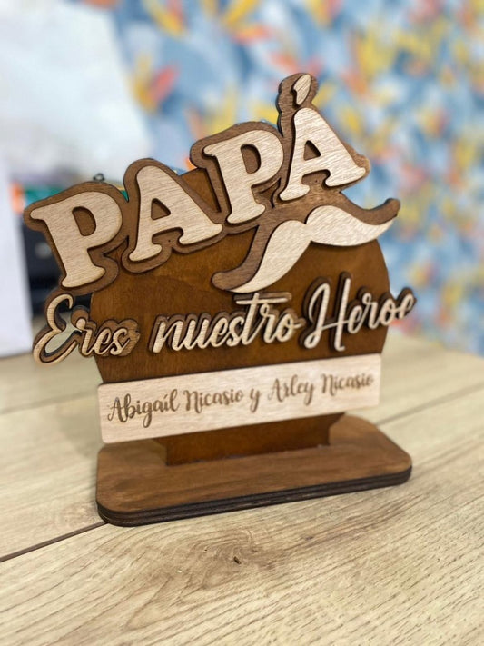 Pisa papel papa es nuestro heroe - Felt Craft RD