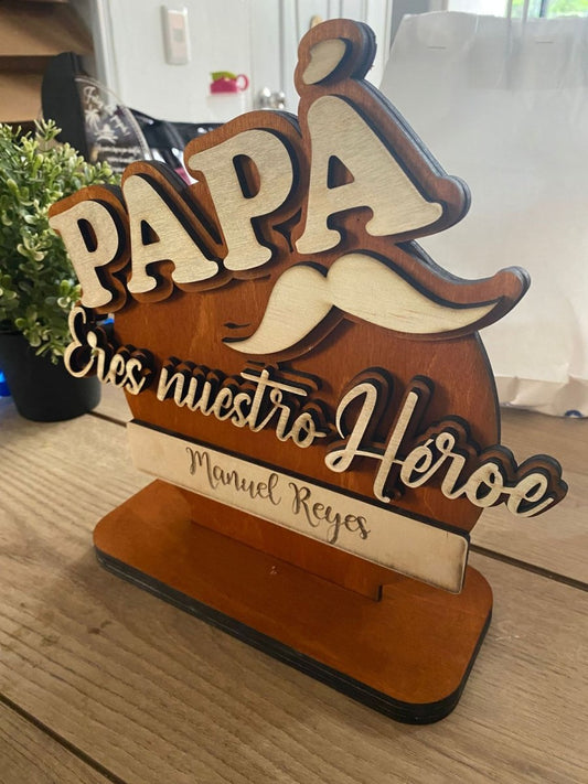 Pisa papel papa es nuestro heroe - Felt Craft RD