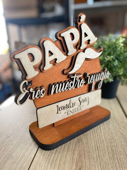 Pisa papel papa es nuestro refugio - Felt Craft RD