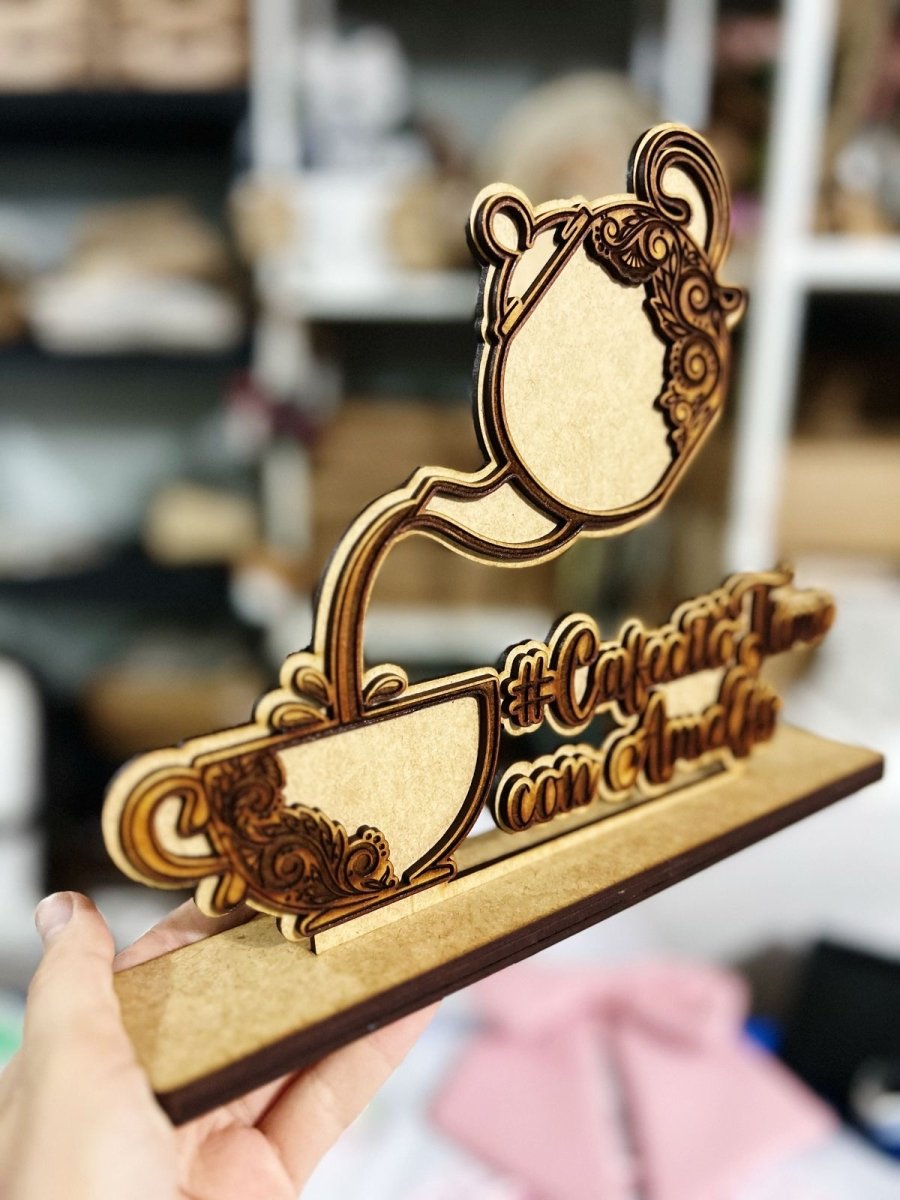 Pisa papel personalizado cafe regalo - Felt Craft RD