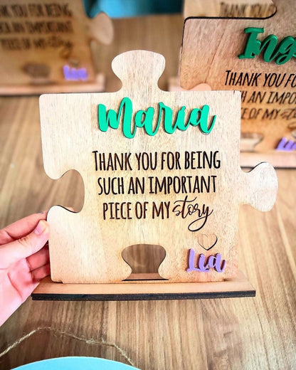 Pisa papel personalizado en madera - Felt Craft RD