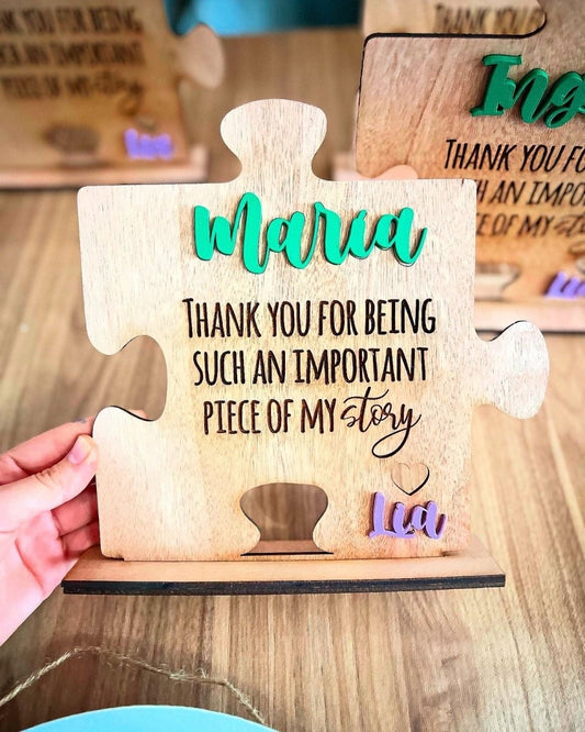 Pisa papel personalizado en madera - Felt Craft RD