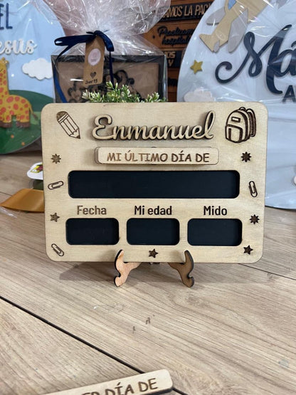 Pisa papel personalizado en madera - Felt Craft RD