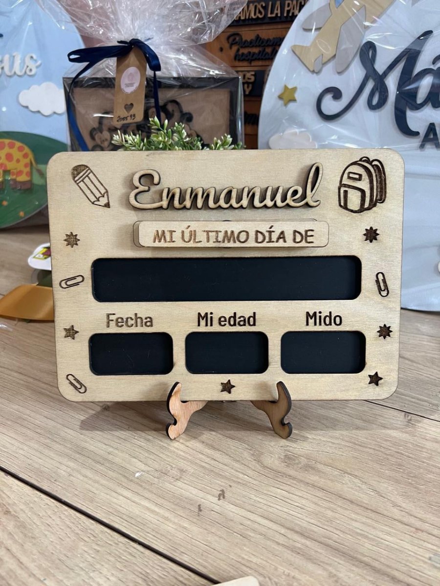 Pisa papel personalizado en madera - Felt Craft RD