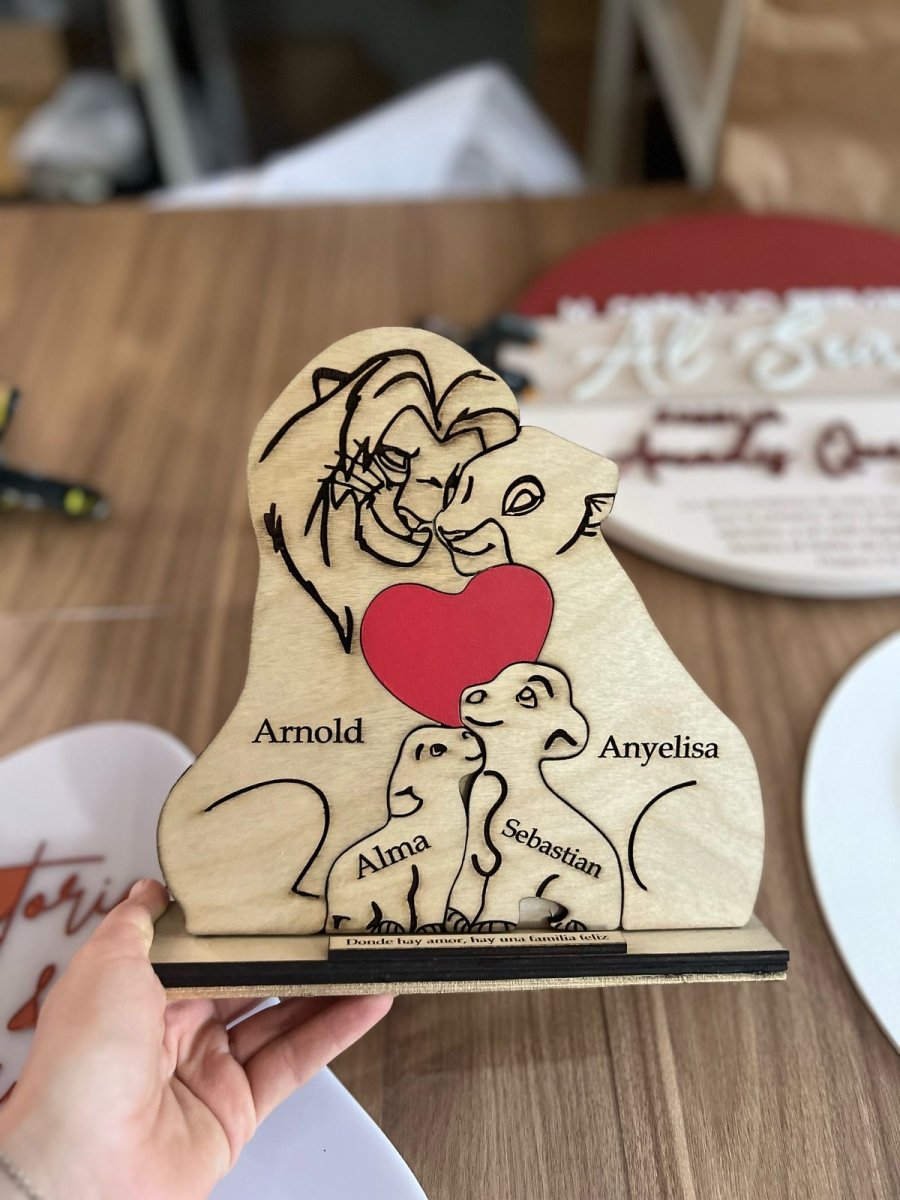 Pisa papel personalizado familiar - Felt Craft RD