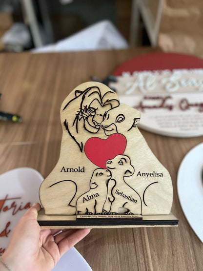 Pisa papel personalizado familiar - Felt Craft RD