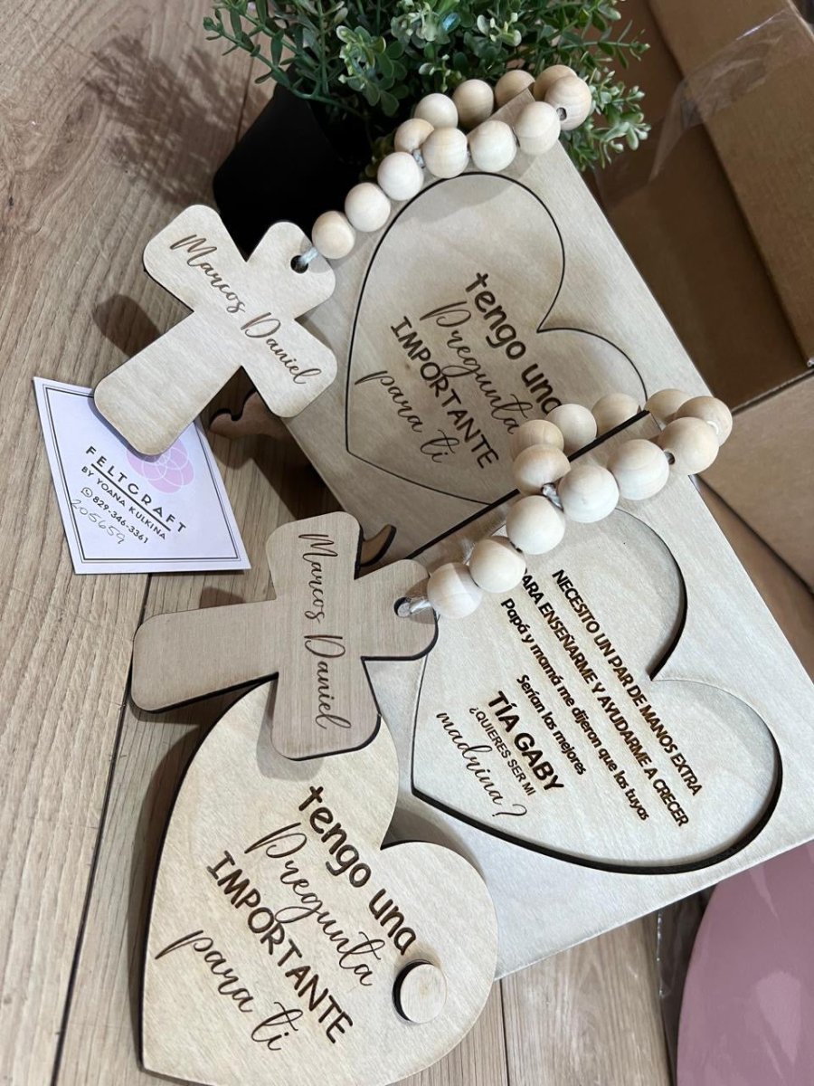 Pisapapel en forma de corazon - Felt Craft RD