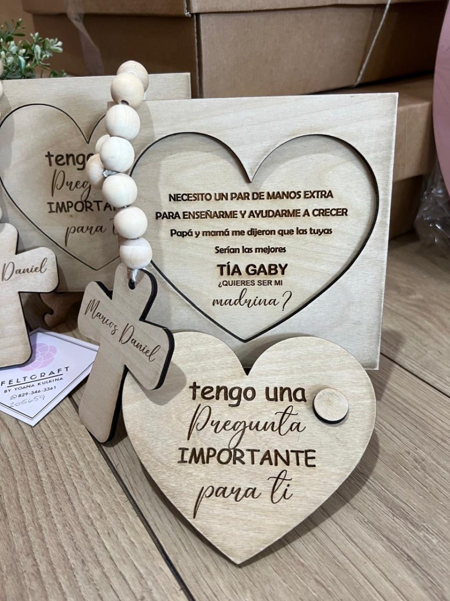 Pisapapel en forma de corazon - Felt Craft RD