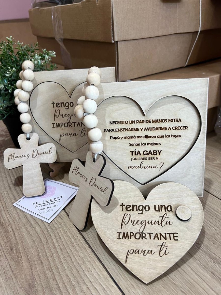 Pisapapel en forma de corazon - Felt Craft RD