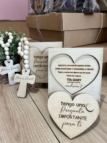 Pisapapel en forma de corazon - Felt Craft RD