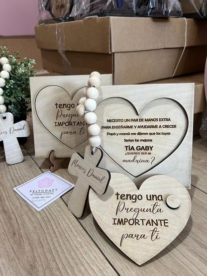 Pisapapel en forma de corazon - Felt Craft RD