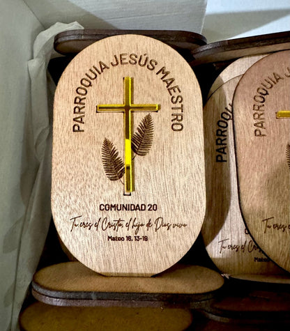 Pisapapel personalizado madera souvenir - Felt Craft RD