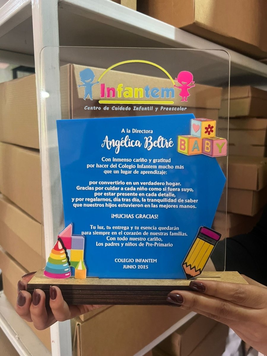 Placas de reconocimientos para empresas - Felt Craft RD