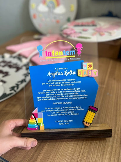 Placas de reconocimientos para empresas - Felt Craft RD