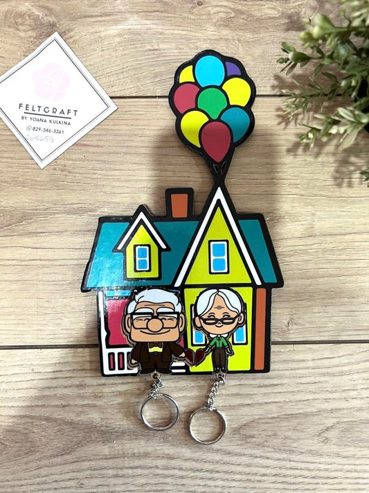 Porta llaveros personalizado en madera República Dominicana