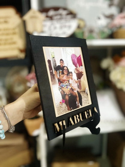 Porta retrato personalizado con foto - Felt Craft RD
