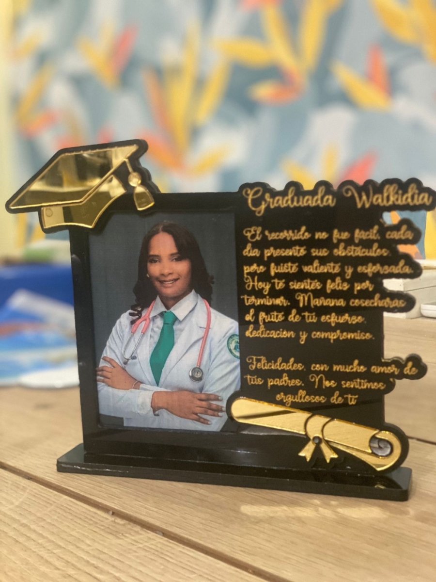 Porta retrato personalizado graduado - Felt Craft RD