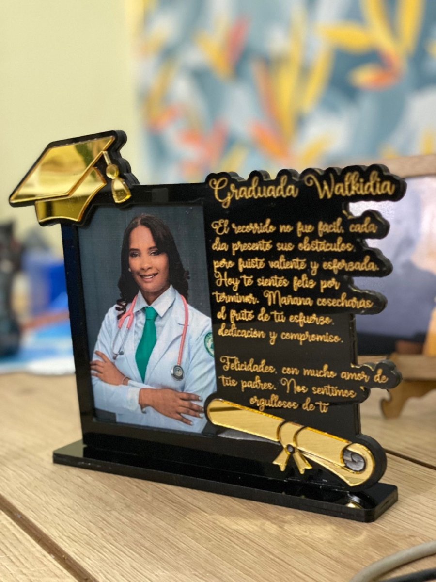 Porta retrato personalizado graduado - Felt Craft RD