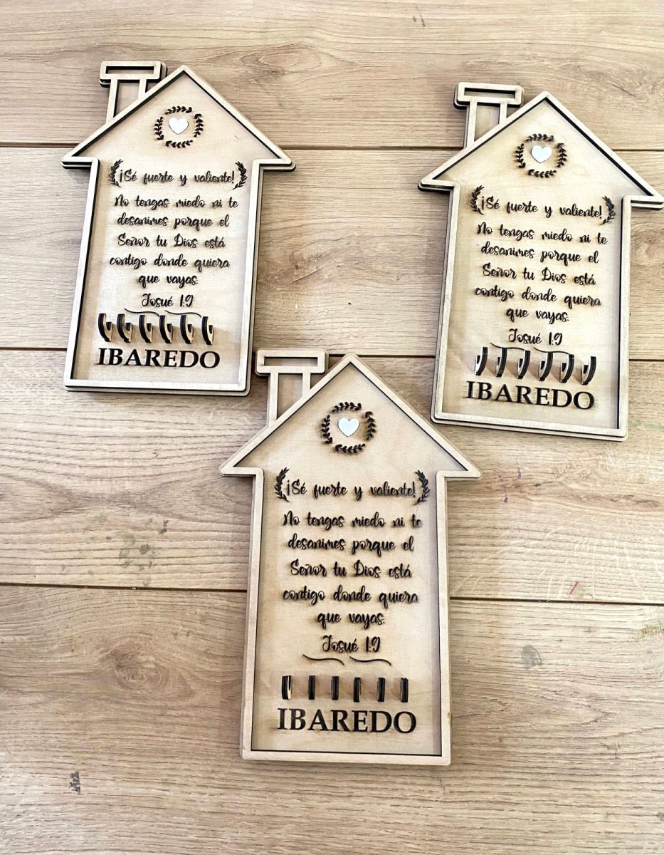 PortaLlaveros Personalizados en madera - Felt Craft RD