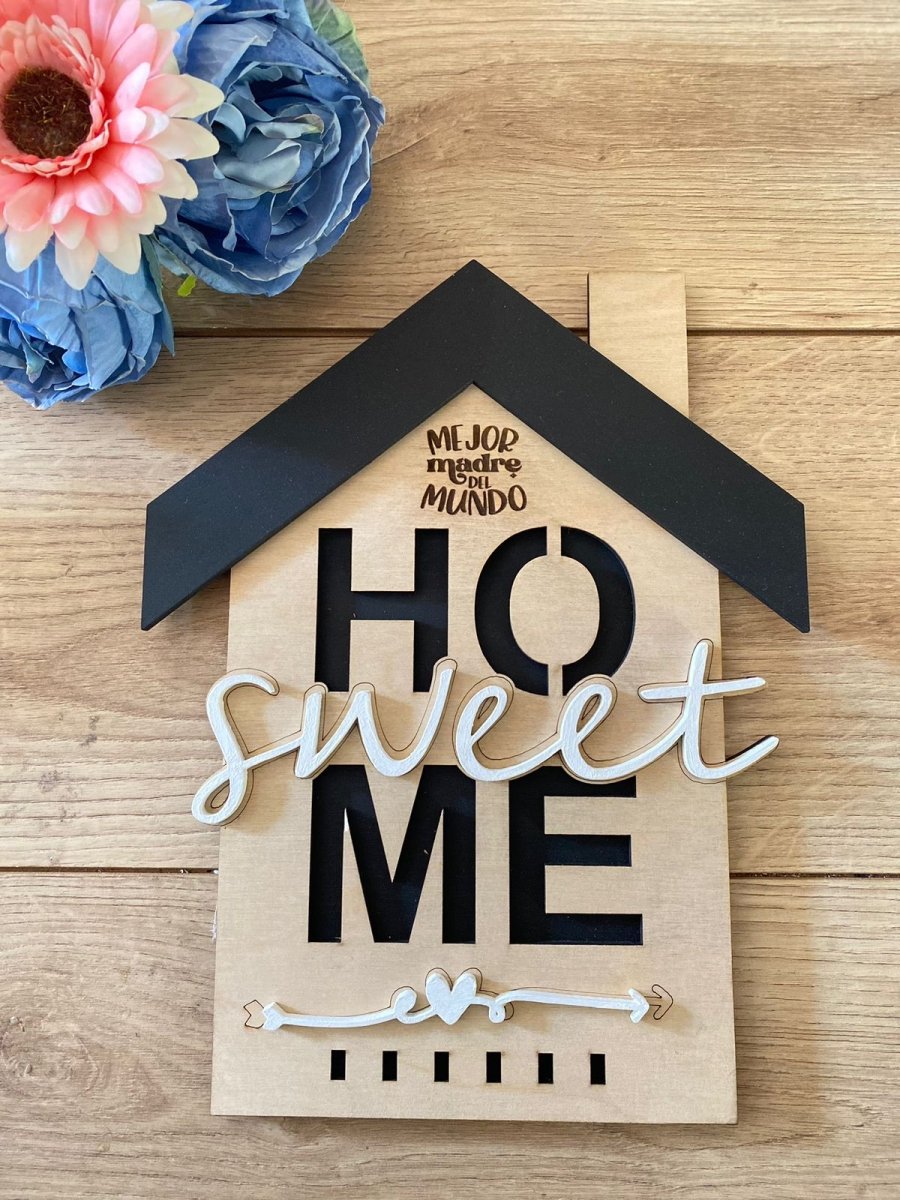 Portallaves para el hogar personalizado de madera - Felt Craft RD