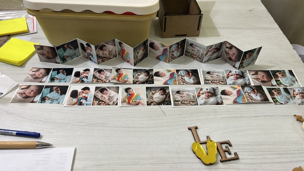 Portaretrato compacto personalizado fotos - Felt Craft RD