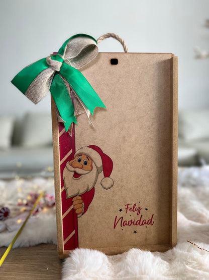 Caja portavino personalizada para botella