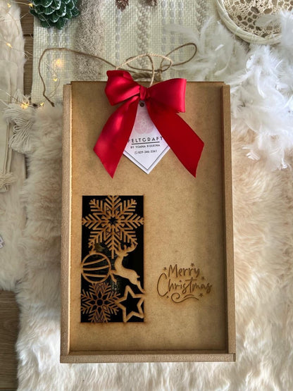 Estuche de madera personalizado para regalo