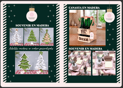 Promocionales en madera artículos personalizados - Felt Craft RD