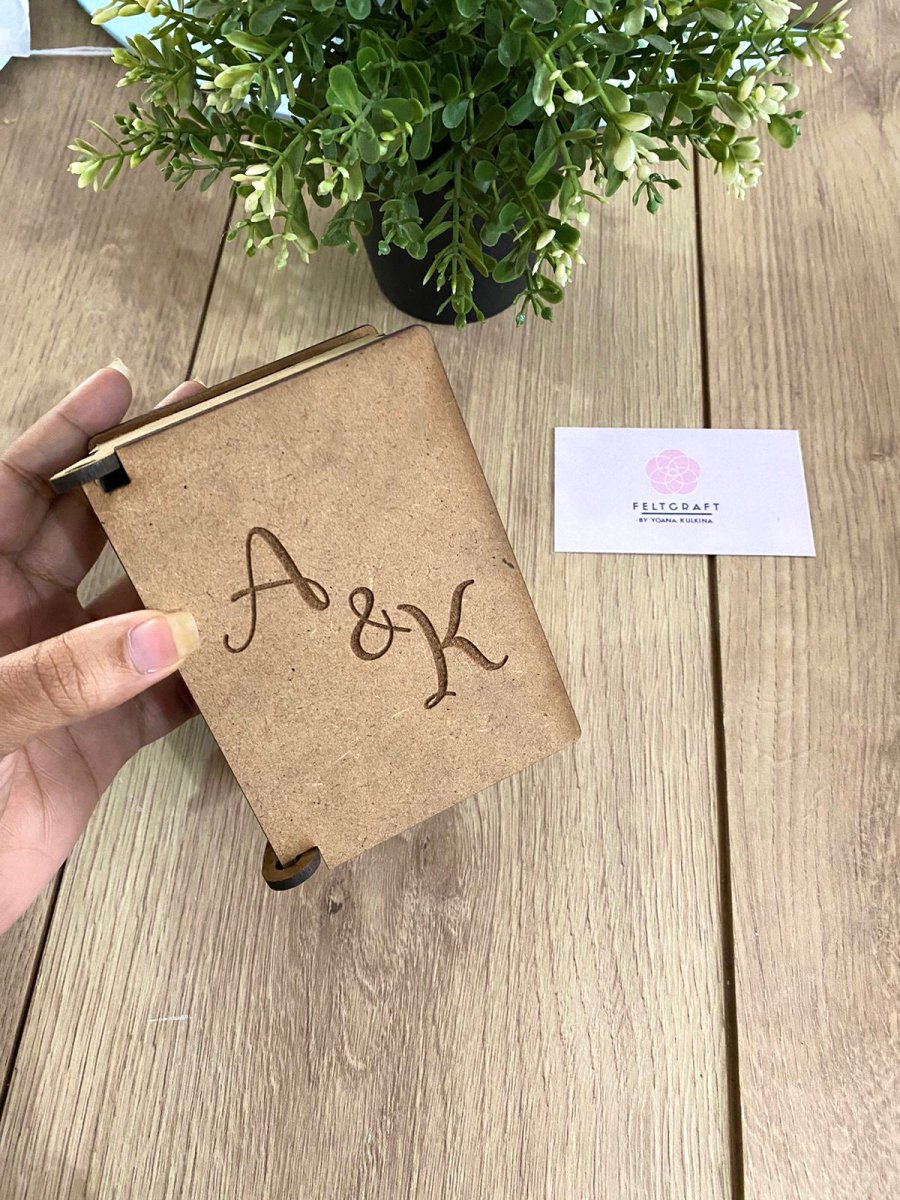 Proposal Customize engraved gift box - Felt Craft RD
