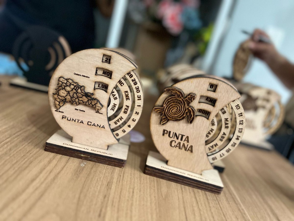 Punta cana detalle en madera - Felt Craft RD