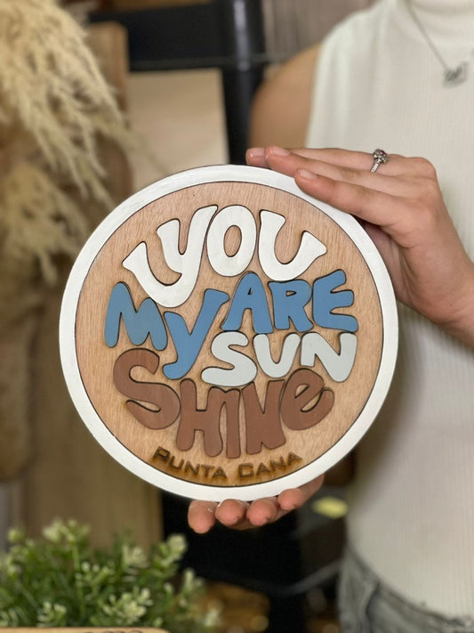 Punta Cana Gift Hanger You Are My Sunshine - Felt Craft RD