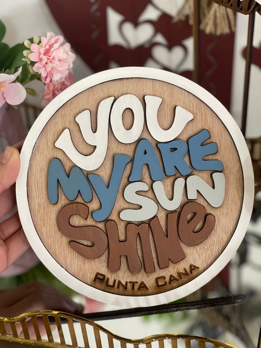 Punta Cana Gift Hanger You Are My Sunshine - Felt Craft RD