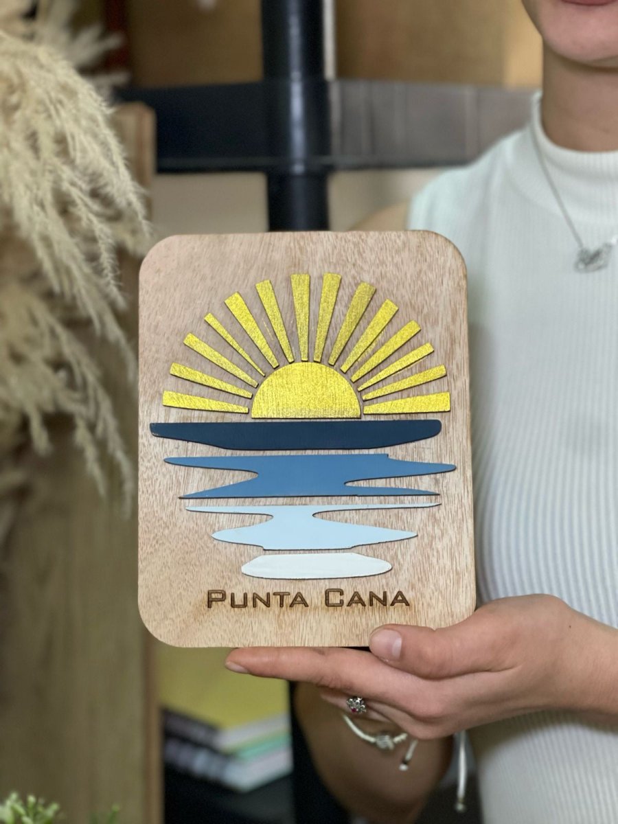 Punta Cana Gift Square Hanger - Felt Craft RD