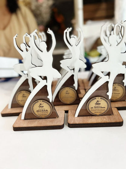 Reconocimiento acrilico personalizado - Felt Craft RD