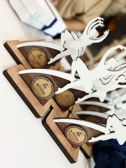 Reconocimiento acrilico personalizado - Felt Craft RD