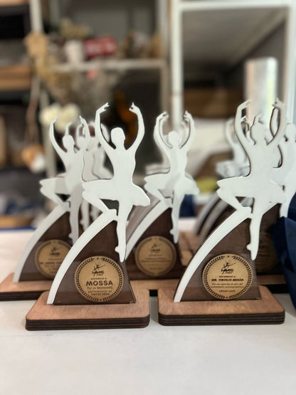 Reconocimiento acrilico personalizado - Felt Craft RD