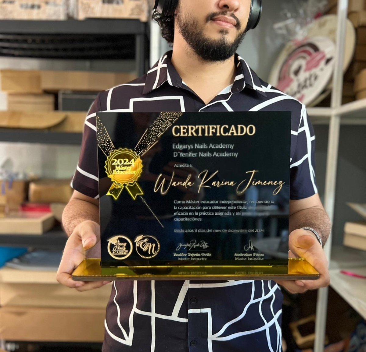 Reconocimiento Acrilico republica dominicana - Felt Craft RD