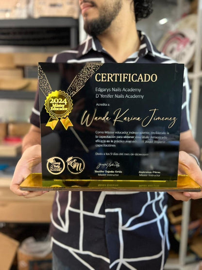 Reconocimiento Acrilico republica dominicana - Felt Craft RD